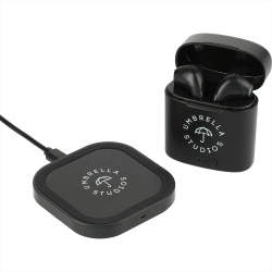 Wired & Bluetooth Headphones  - Oros TWS Auto Pair Earbuds & Wireless Charging Pad