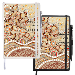 Promotional Journals & Noteboooks  - Nova Bound JournalBook with Blank Pages