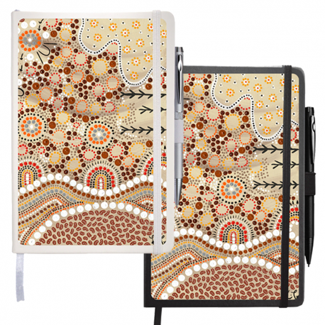 Promotional Journals & Noteboooks  - Nova Bound JournalBook with Blank Pages