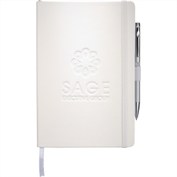 Promotional Journals & Noteboooks  - Nova Bound JournalBook with Blank Pages