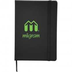 Promotional Journals & Noteboooks  - 5 x 7 inch Snap Elastic Closure Notebook
