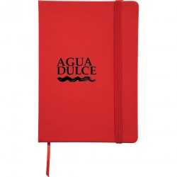 Promotional Journals & Noteboooks  - 5 x 7 inch Snap Elastic Closure Notebook