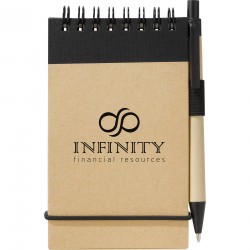 Promotional Journals & Noteboooks  - The Recycled Jotter with Pen