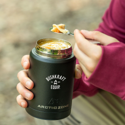 Reusable Coffee Cups - Metal  - Arctic Zone® Titan Copper Insulated Food Storage 500ml