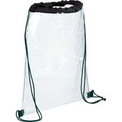 Clear Stadium Bags  - Rally Clear Drawstring Sportspack