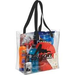 Clear Stadium Bags  - Rally Clear Stadium Tote