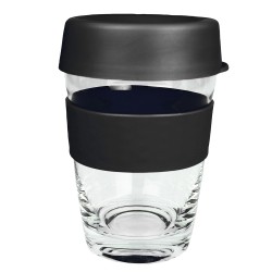 Reusable Coffee Cups - Glass  - Carry Cup Glass 340ml