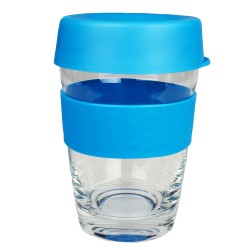 Reusable Coffee Cups - Glass  - Carry Cup Glass 340ml