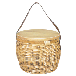 Cooler Bags  - Portofino Trekk Wicker Cooler Basket