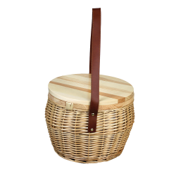 Cooler Bags  - Portofino Trekk Wicker Cooler Basket
