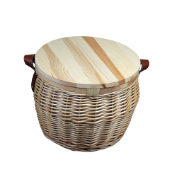 Cooler Bags  - Portofino Trekk Wicker Cooler Basket