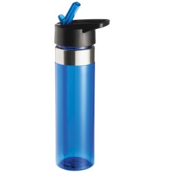 Drink Bottles - Plastic - Drink Bottle with Foldaway Sipper 600ml