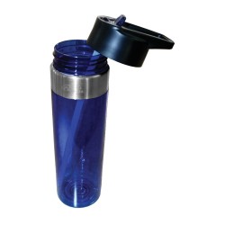 Drink Bottles - Plastic - Drink Bottle with Foldaway Sipper 600ml