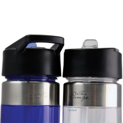 Drink Bottles - Plastic - Drink Bottle with Foldaway Sipper 600ml