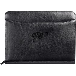 Non Leather Compendiums  - Renaissance Zippered Padfolio