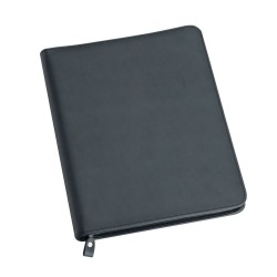 Non Leather Compendiums  - The Associate A4 Imitation Leather Zip Compendium