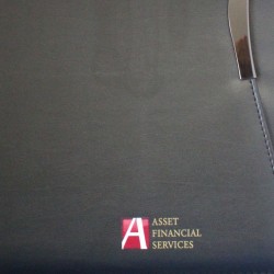 Non Leather Compendiums  - The Metropolitan Imitation Leather A4 Zippered Compendium