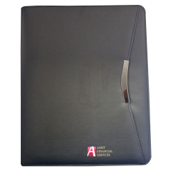 Non Leather Compendiums  - The Metropolitan Imitation Leather A4 Zippered Compendium