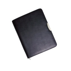 Non Leather Compendiums  - The Stella A4 Zip Compendium with Calculator