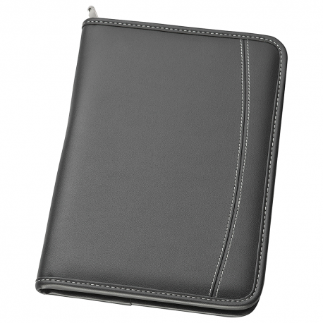 Non Leather Compendiums  - Contrast A5 Zippered Compendium