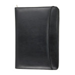 Non Leather Compendiums - The Manhattan A4 Imitation Leather Zip Compendium