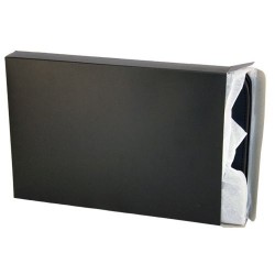 Ring Binder Compendiums  - A5 Zippered Compendium with Metal Badge