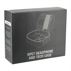 USB Hubs & Cables  - RPET Headphone and Tech Case