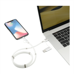 USB Hubs &amp; Cables - Whirl 5-in-1 Charging Cable with Magnetic Wrap
