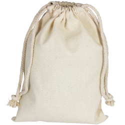 Drawstring Bags & Back Sacks  - Midi 100% Cotton Drawstring Bag
