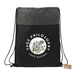 Drawstring Bags & Back Sacks  - Ash Recycled Drawstring Bag