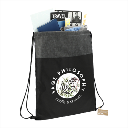 Drawstring Bags & Back Sacks  - Ash Recycled Drawstring Bag