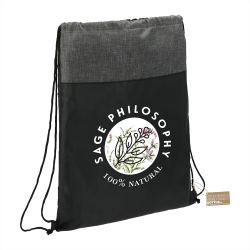 Drawstring Bags & Back Sacks  - Ash Recycled Drawstring Bag
