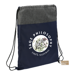 Drawstring Bags & Back Sacks  - Ash Recycled Drawstring Bag