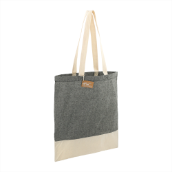 Cotton & Calico Tote Bags  - Split Recycled 150ml Cotton Twill Convention Tote