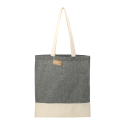 Cotton & Calico Tote Bags  - Split Recycled 150ml Cotton Twill Convention Tote