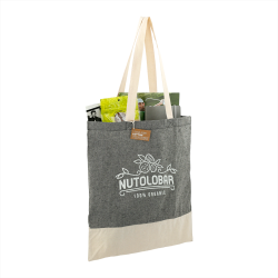 Cotton & Calico Tote Bags  - Split Recycled 150ml Cotton Twill Convention Tote