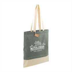 Cotton & Calico Tote Bags  - Split Recycled 150ml Cotton Twill Convention Tote