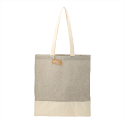 Cotton & Calico Tote Bags  - Split Recycled 150ml Cotton Twill Convention Tote