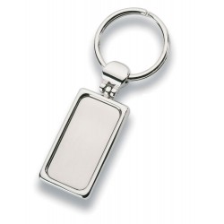 Metal Keyrings  - Rectangular Metal Keyring