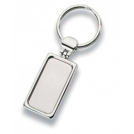 Metal Keyrings  - Rectangular Metal Keyring