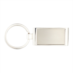 Metal Keyrings  - Wave Metal Key Ring