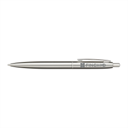 Metal Keyrings  - Recycled Stainless Steel Ballpoint Pen