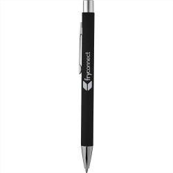 Metal Promotional Pens  - The Maven Soft Touch Metal Pen