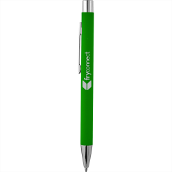Metal Promotional Pens  - The Maven Soft Touch Metal Pen