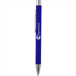 Metal Promotional Pens  - The Maven Soft Touch Metal Pen
