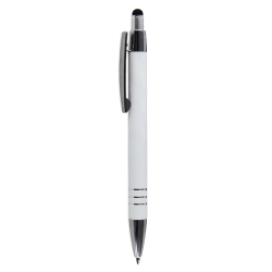 Metal Promotional Pens  - Lyon Click Action Ballpoint Pen with Stylus