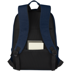 Backpacks  - Darani GRS Recycled Canvas Anti-theft 15 Inch Laptop Backpack
