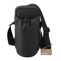 Cooler Bags  - Traver RPET Adjustable Bottle Sling Cooler w/ Pouch