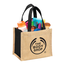 Jute Shopping & Tote Bags  - Mini Jute Gift Tote