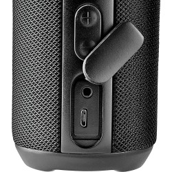 Wired & Bluetooth Speakers  - Rugged Fabric Waterproof Bluetooth Speaker